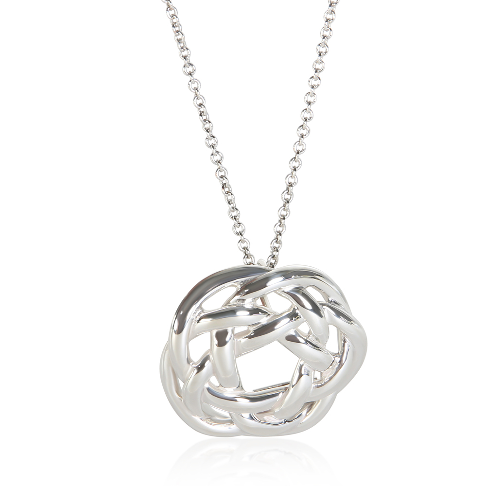 Tiffany & Co. Sterling Silver Celtic Knot Pendant